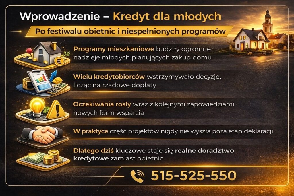 Program pierwsze klucze jako rządowa inicjatywa wsparcia młodych w zakupie pierwszego mieszkania przedstawiony na infografice z analizą oczekiwań kredytobiorców, decyzji zakupowych oraz wpływu dopłat na zdolność kredytową i rynek nieruchomości w Polsce